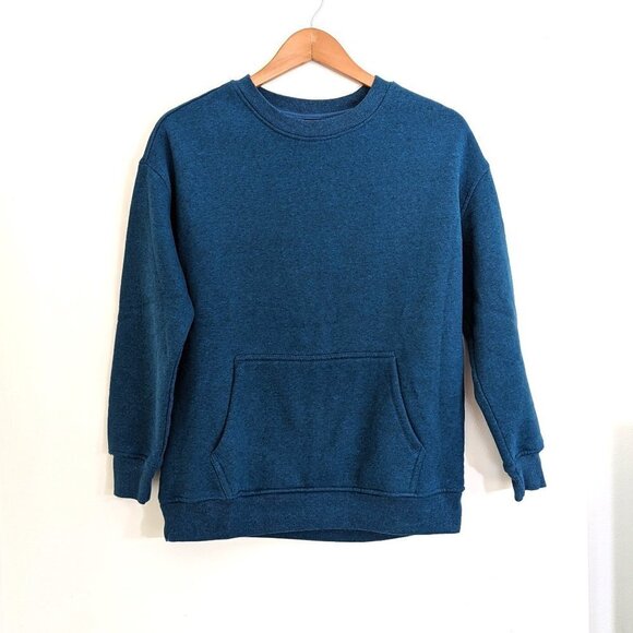 New Danskin Women's Oversized Crewneck Pullover Sweatshirt with Pocket Size M - Picture 2 of 5